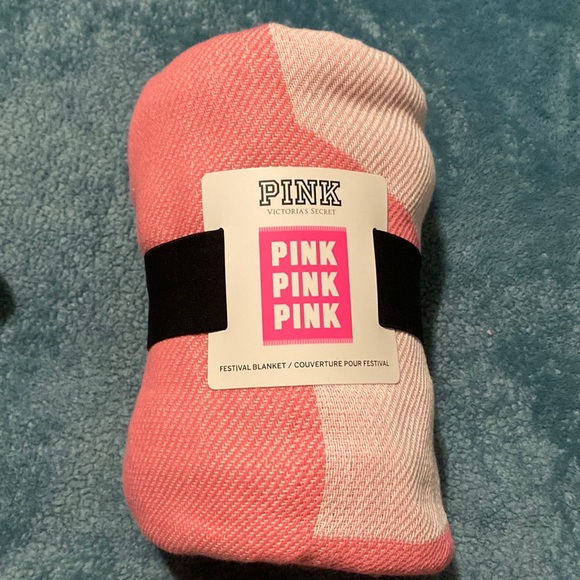 PINK Victoria's Secret Other - Pink blanket! New with tags!